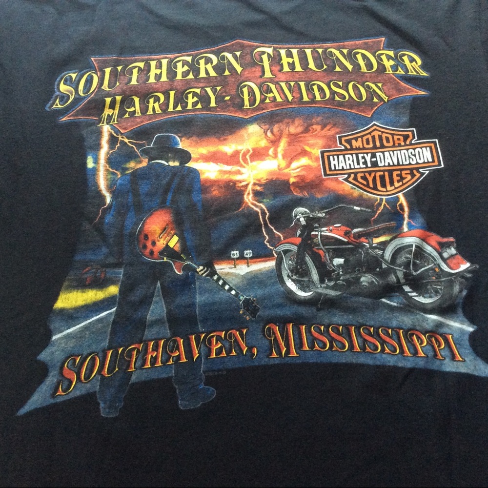 Harley Davidson T-shirt Southaven Mississippi L